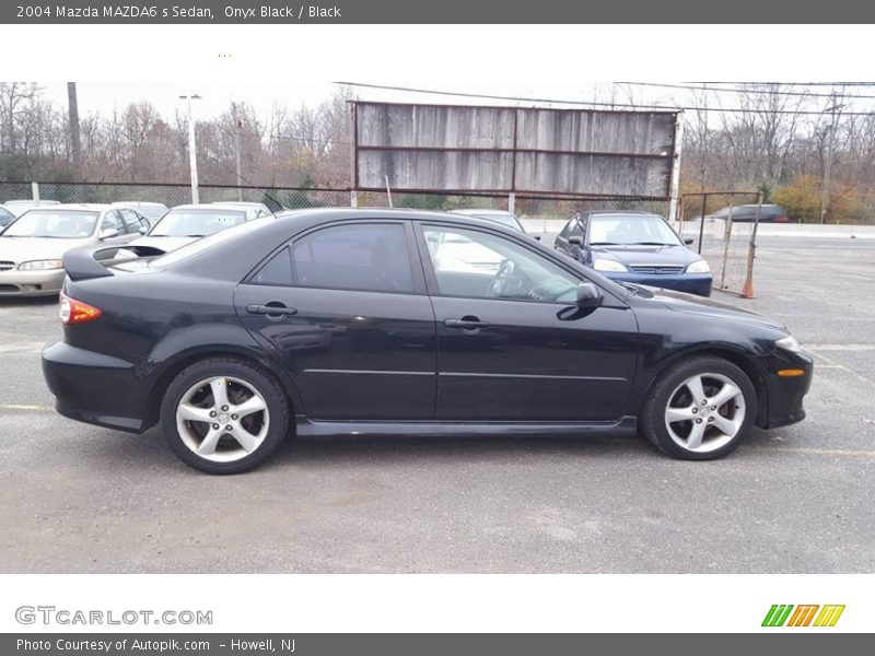 Onyx Black / Black 2004 Mazda MAZDA6 s Sedan