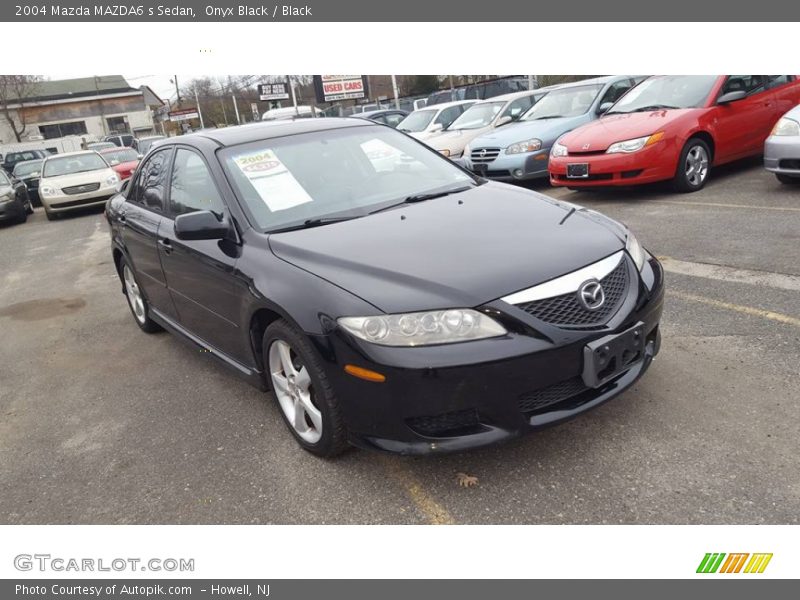 Onyx Black / Black 2004 Mazda MAZDA6 s Sedan