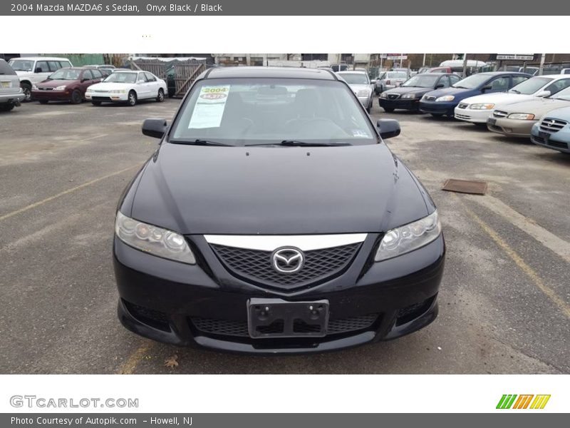 Onyx Black / Black 2004 Mazda MAZDA6 s Sedan