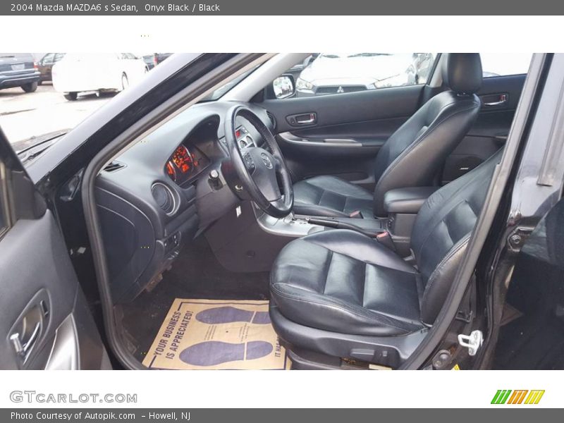 Onyx Black / Black 2004 Mazda MAZDA6 s Sedan