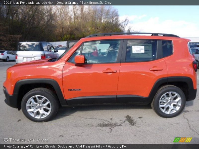  2016 Renegade Latitude 4x4 Omaha Orange