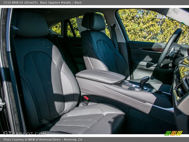 Black Sapphire Metallic / Black 2016 BMW X6 xDrive35i