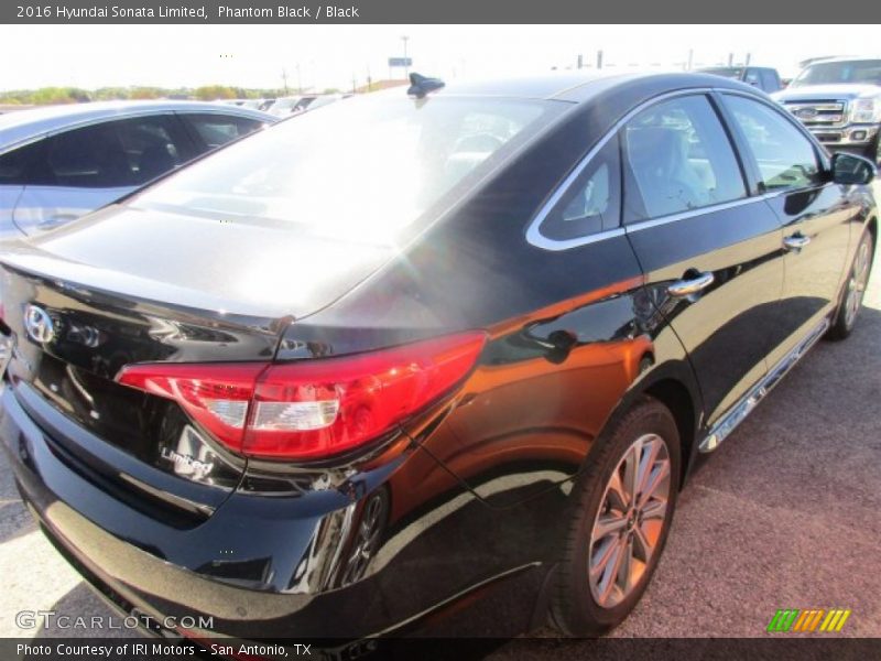 Phantom Black / Black 2016 Hyundai Sonata Limited