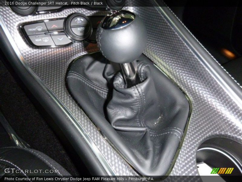  2016 Challenger SRT Hellcat 6 Speed Tremec Manual Shifter