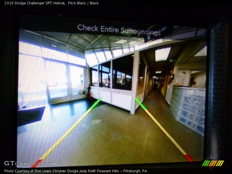 Pitch Black / Black 2016 Dodge Challenger SRT Hellcat