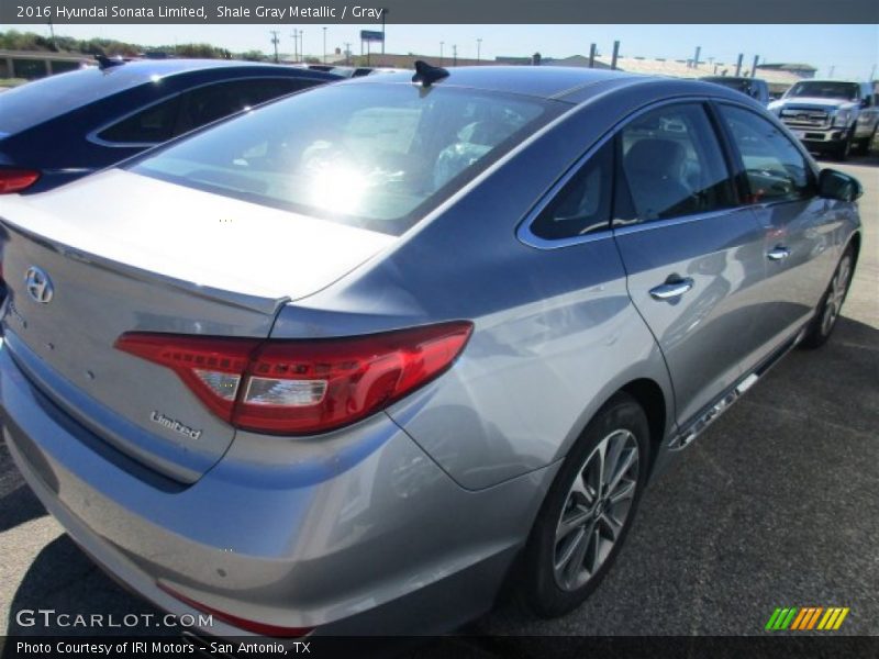 Shale Gray Metallic / Gray 2016 Hyundai Sonata Limited