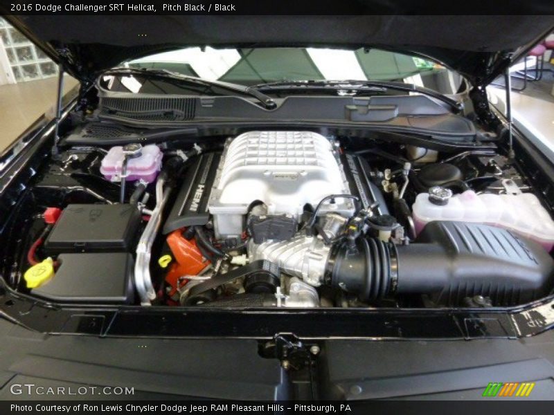  2016 Challenger SRT Hellcat Engine - 6.2 Liter SRT Hellcat HEMI Supercharged OHV 16-Valve VVT V8