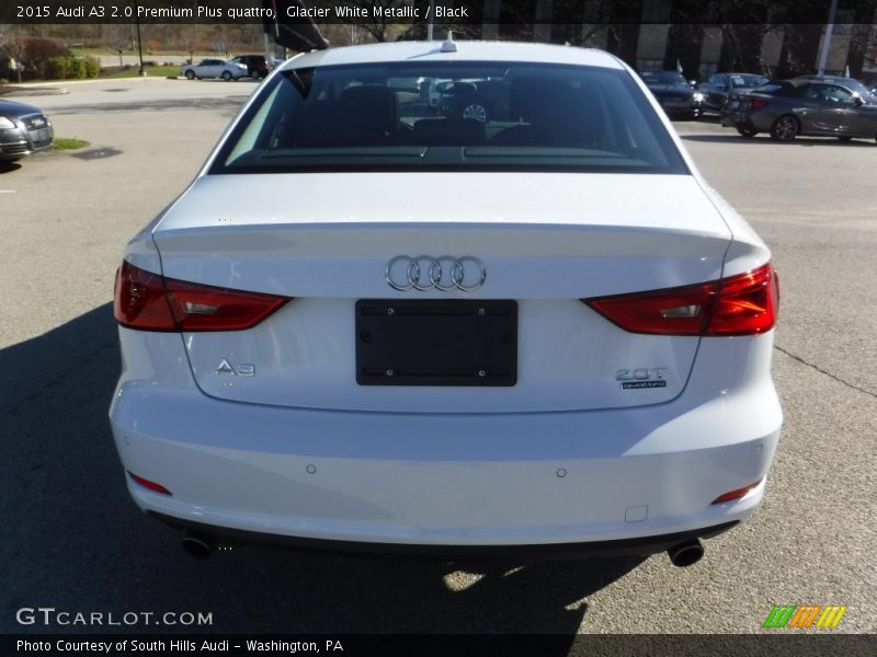 Glacier White Metallic / Black 2015 Audi A3 2.0 Premium Plus quattro