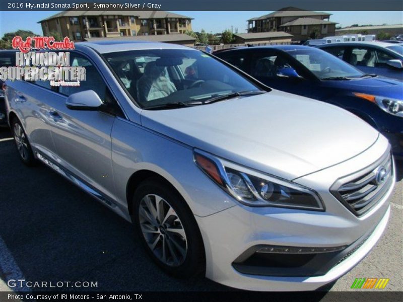 Symphony Silver / Gray 2016 Hyundai Sonata Sport