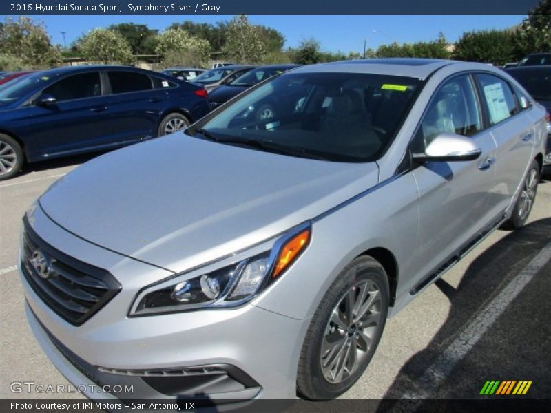 Symphony Silver / Gray 2016 Hyundai Sonata Sport
