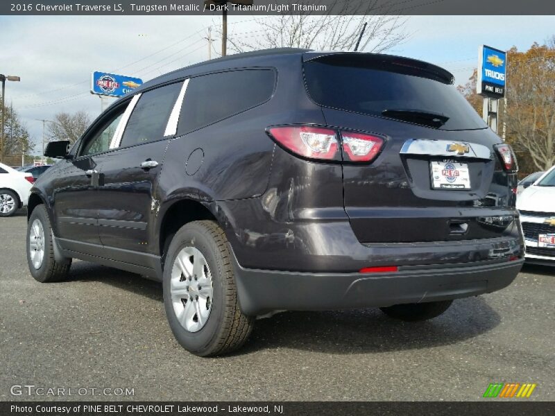 Tungsten Metallic / Dark Titanium/Light Titanium 2016 Chevrolet Traverse LS