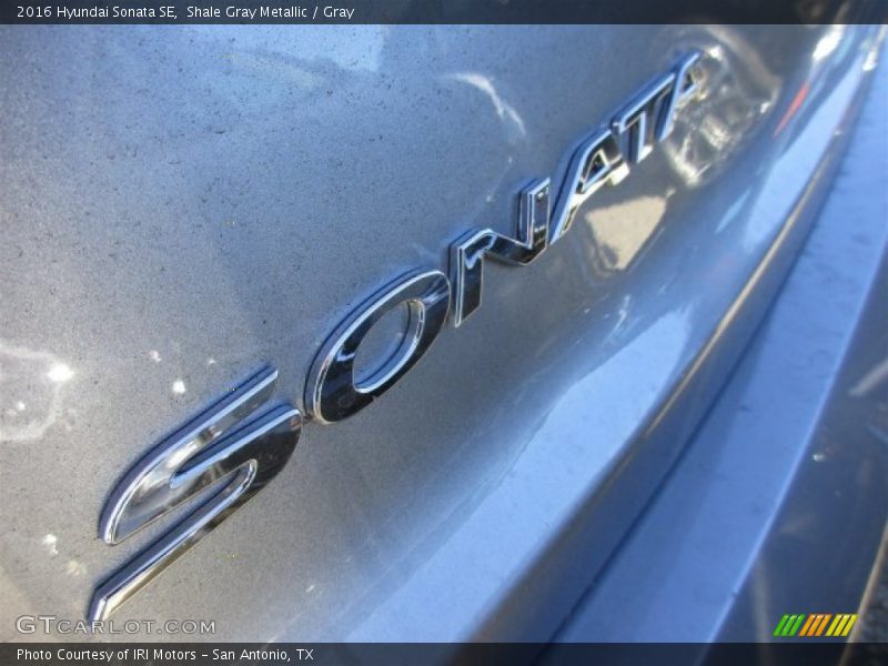 Shale Gray Metallic / Gray 2016 Hyundai Sonata SE