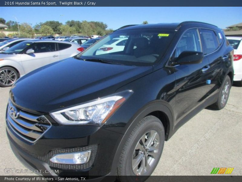 Twilight Black / Gray 2016 Hyundai Santa Fe Sport