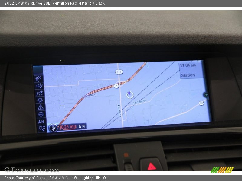 Vermilion Red Metallic / Black 2012 BMW X3 xDrive 28i