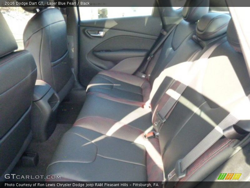 Laser Blue Pearl / Black 2016 Dodge Dart GT