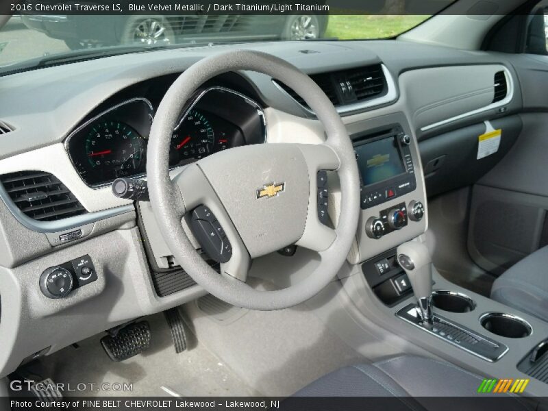 Dark Titanium/Light Titanium Interior - 2016 Traverse LS 