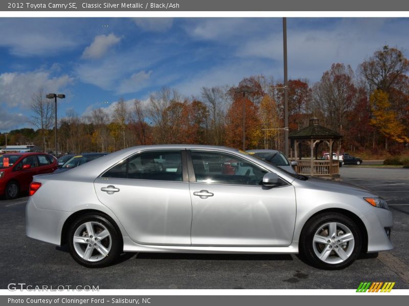Classic Silver Metallic / Black/Ash 2012 Toyota Camry SE