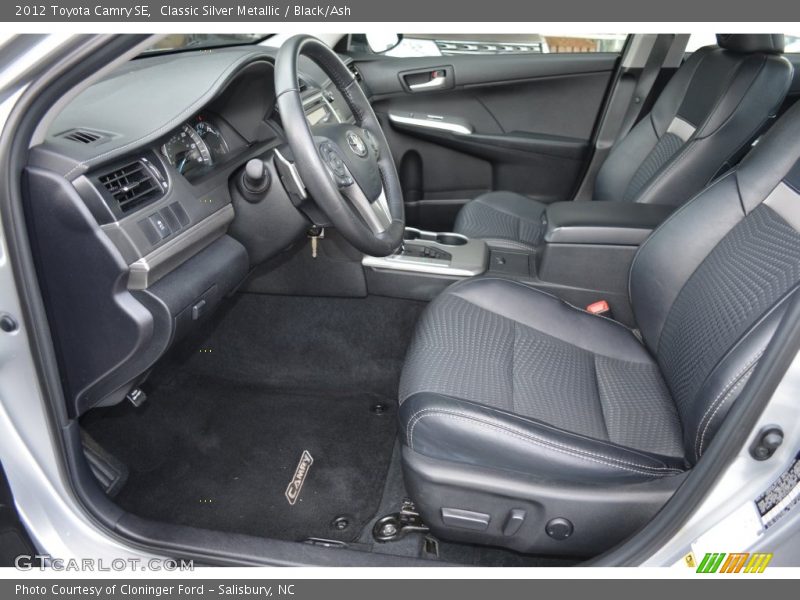 Classic Silver Metallic / Black/Ash 2012 Toyota Camry SE