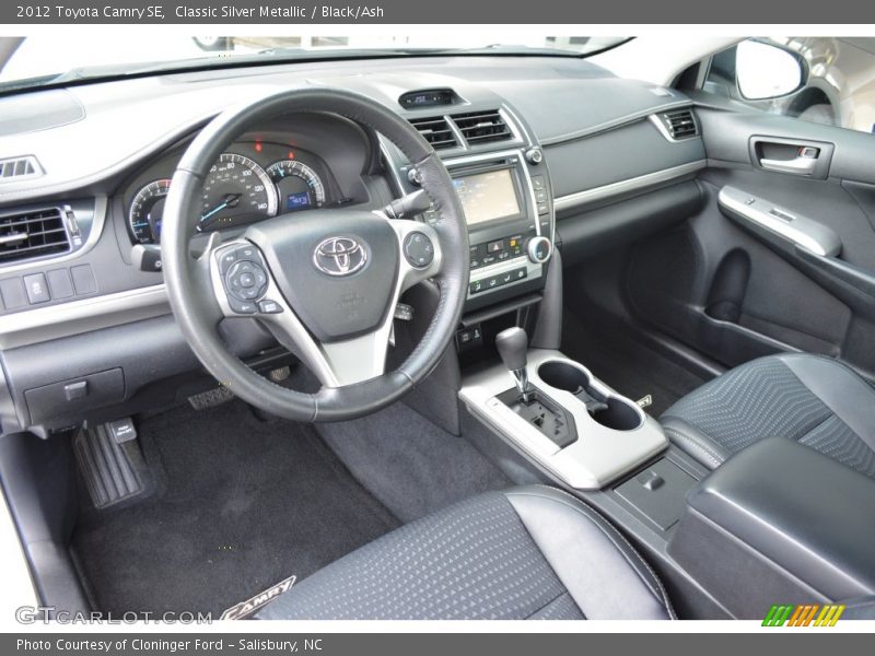 Classic Silver Metallic / Black/Ash 2012 Toyota Camry SE