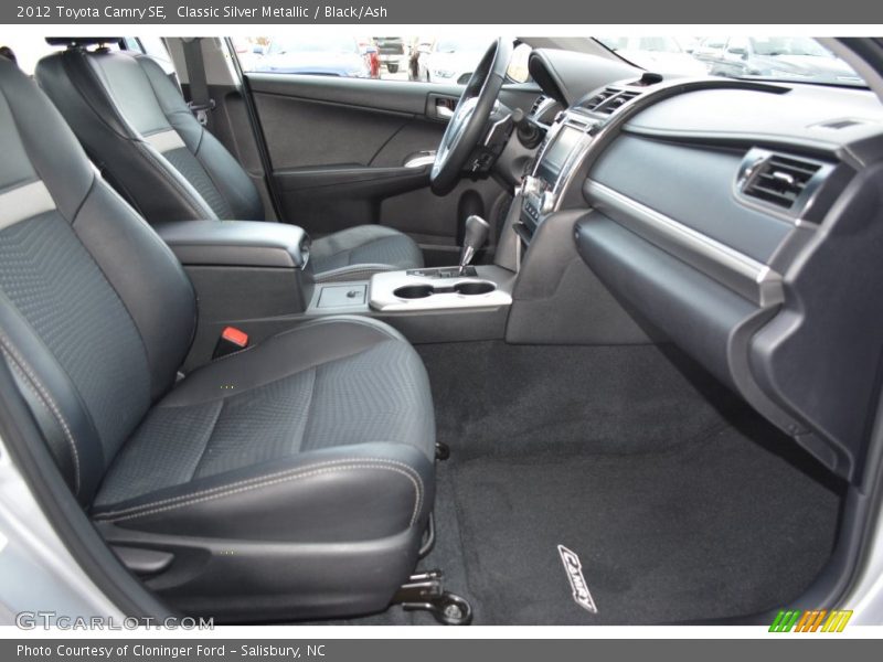 Classic Silver Metallic / Black/Ash 2012 Toyota Camry SE