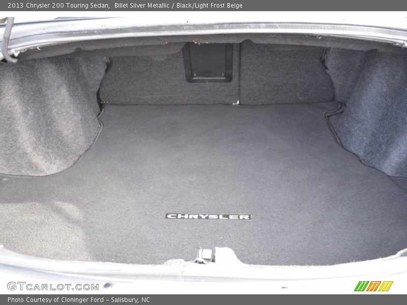 Billet Silver Metallic / Black/Light Frost Beige 2013 Chrysler 200 Touring Sedan