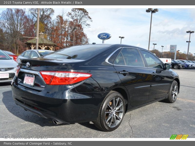 Attitude Black Metallic / Black 2015 Toyota Camry XSE