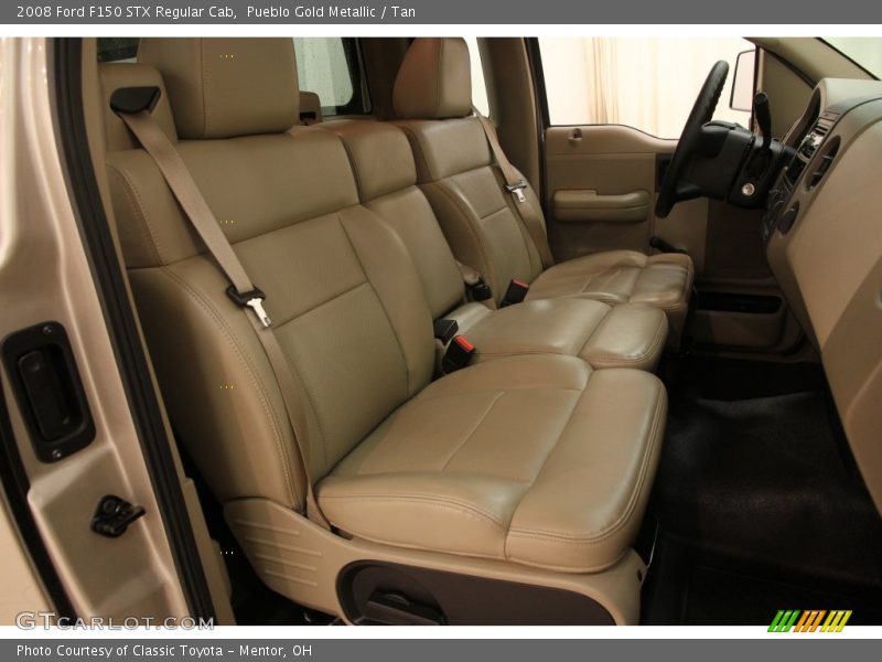Pueblo Gold Metallic / Tan 2008 Ford F150 STX Regular Cab