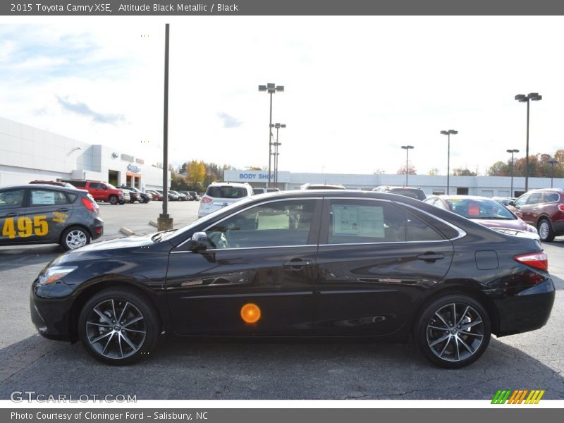 Attitude Black Metallic / Black 2015 Toyota Camry XSE