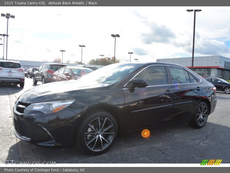 Attitude Black Metallic / Black 2015 Toyota Camry XSE