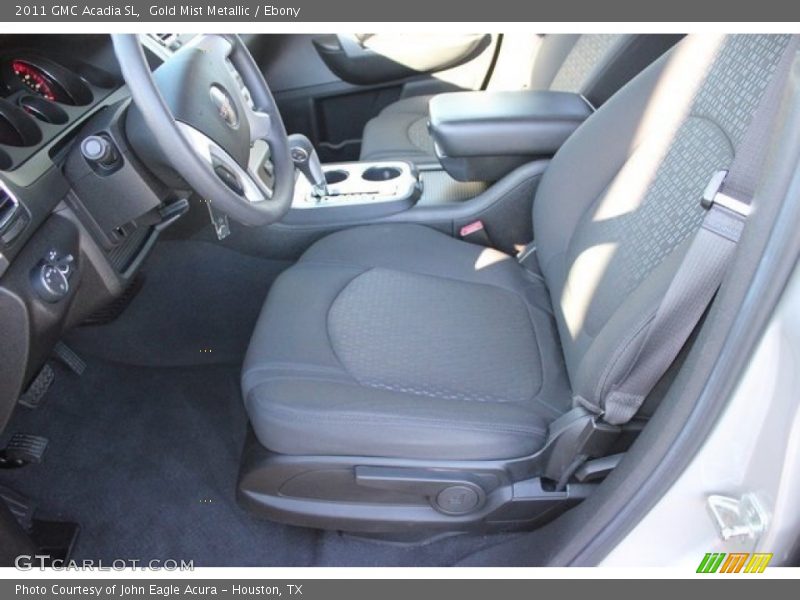 Gold Mist Metallic / Ebony 2011 GMC Acadia SL