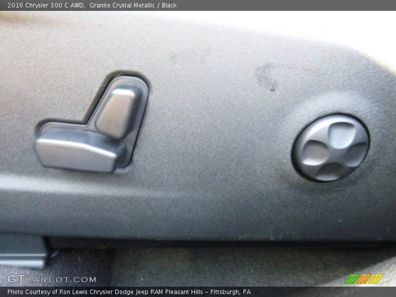 Granite Crystal Metallic / Black 2016 Chrysler 300 C AWD