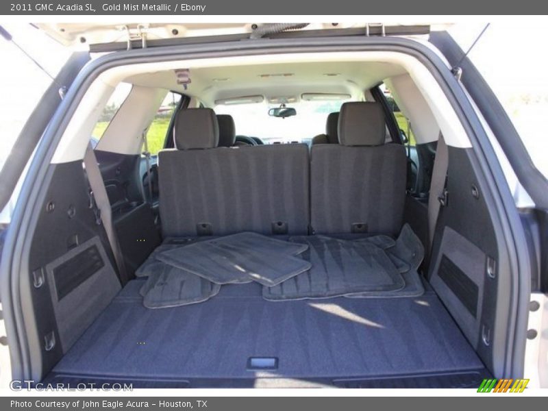 Gold Mist Metallic / Ebony 2011 GMC Acadia SL