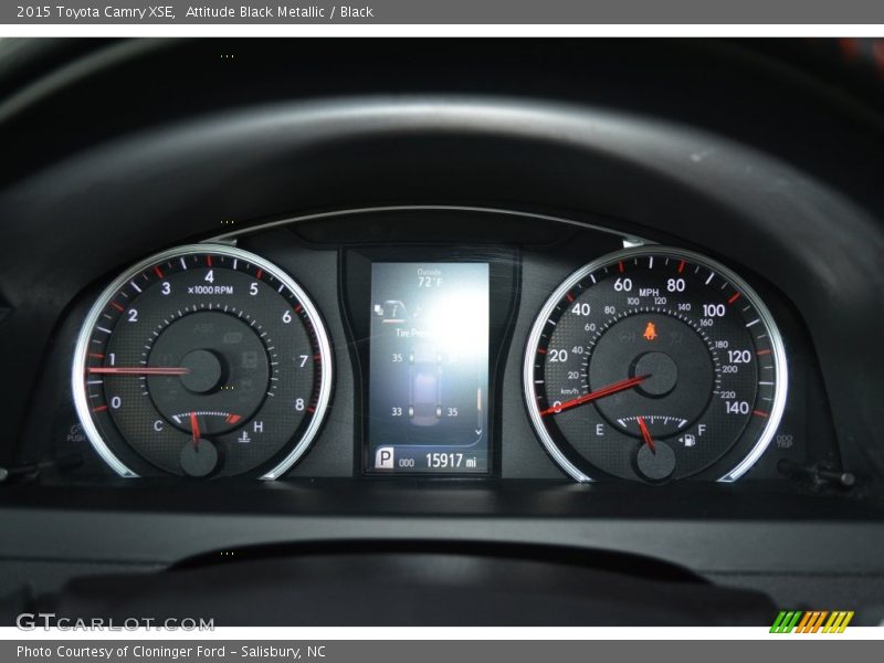 Attitude Black Metallic / Black 2015 Toyota Camry XSE
