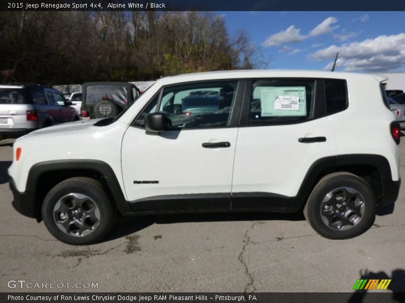  2015 Renegade Sport 4x4 Alpine White