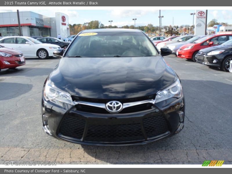 Attitude Black Metallic / Black 2015 Toyota Camry XSE