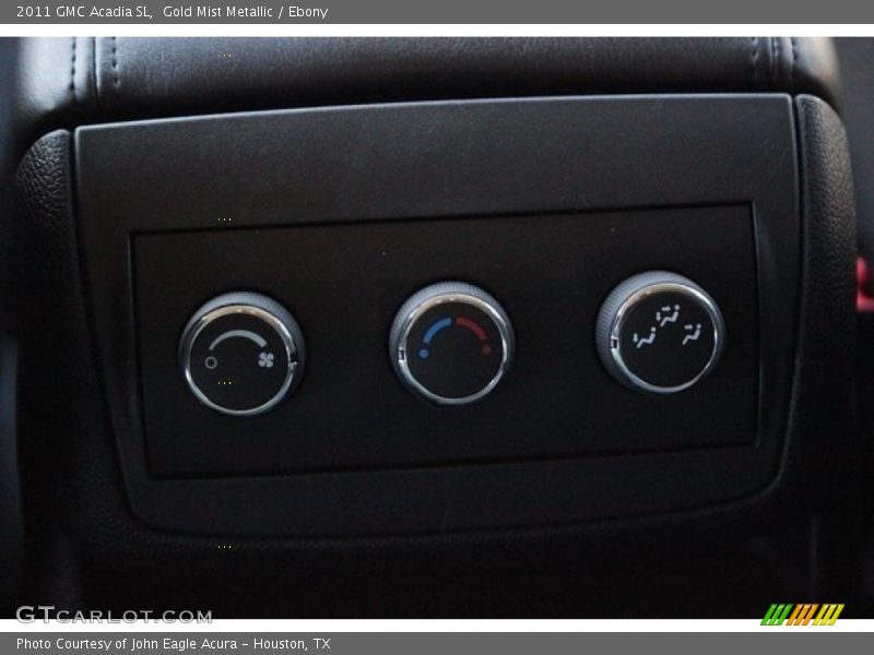 Gold Mist Metallic / Ebony 2011 GMC Acadia SL