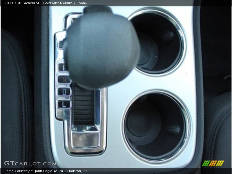Gold Mist Metallic / Ebony 2011 GMC Acadia SL