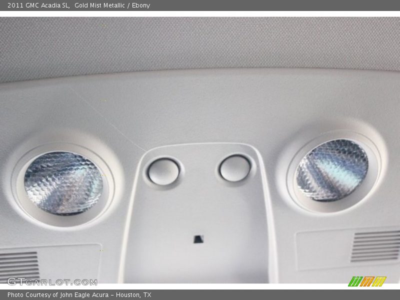 Gold Mist Metallic / Ebony 2011 GMC Acadia SL