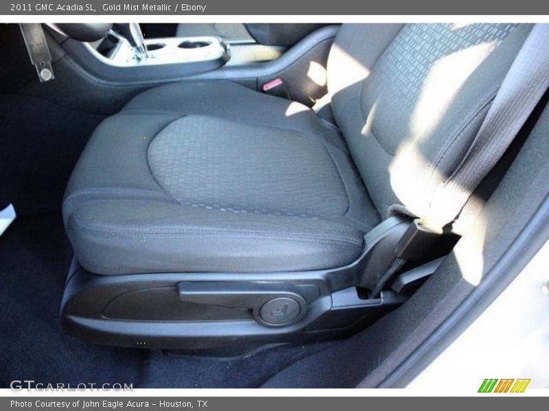 Gold Mist Metallic / Ebony 2011 GMC Acadia SL
