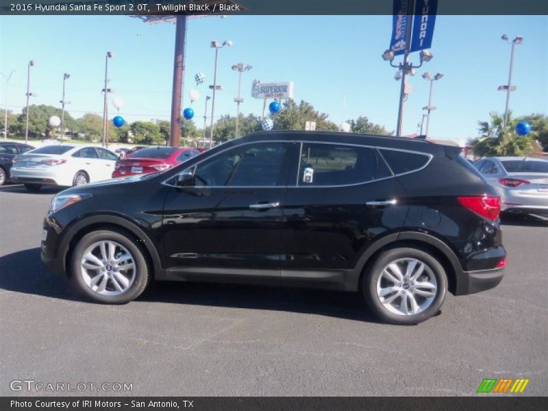 Twilight Black / Black 2016 Hyundai Santa Fe Sport 2.0T