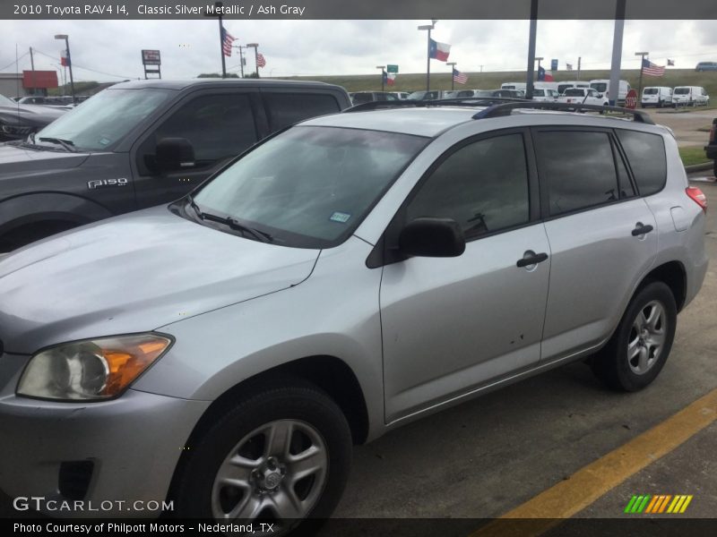 Classic Silver Metallic / Ash Gray 2010 Toyota RAV4 I4