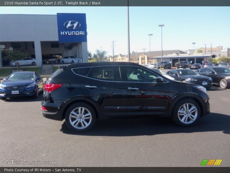Twilight Black / Black 2016 Hyundai Santa Fe Sport 2.0T
