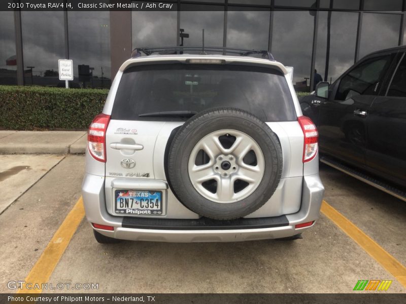 Classic Silver Metallic / Ash Gray 2010 Toyota RAV4 I4