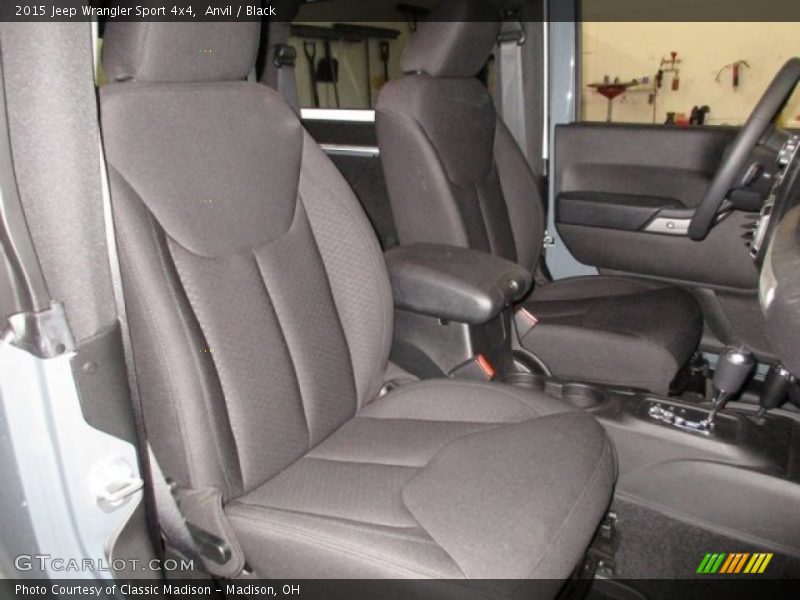 Anvil / Black 2015 Jeep Wrangler Sport 4x4