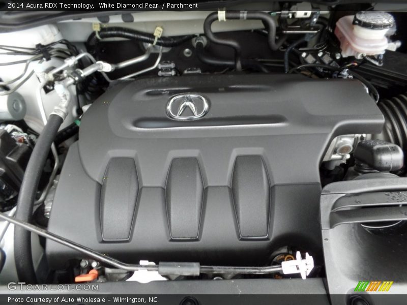 White Diamond Pearl / Parchment 2014 Acura RDX Technology