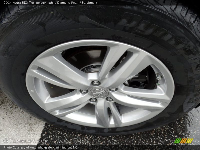 White Diamond Pearl / Parchment 2014 Acura RDX Technology
