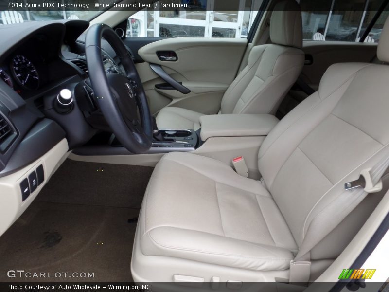 White Diamond Pearl / Parchment 2014 Acura RDX Technology