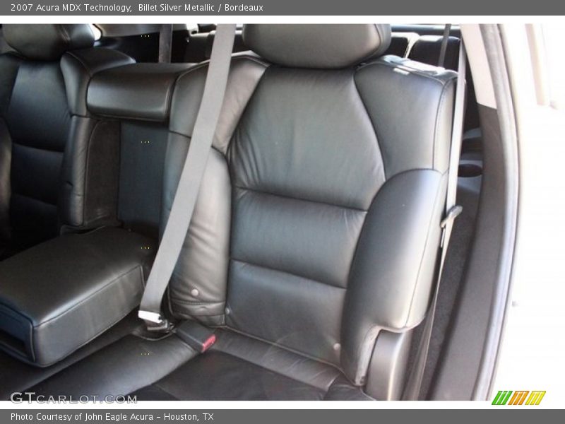 Billet Silver Metallic / Bordeaux 2007 Acura MDX Technology