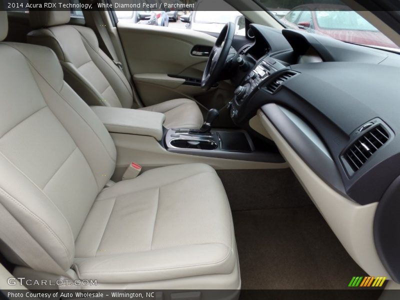 White Diamond Pearl / Parchment 2014 Acura RDX Technology