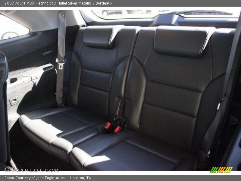 Billet Silver Metallic / Bordeaux 2007 Acura MDX Technology